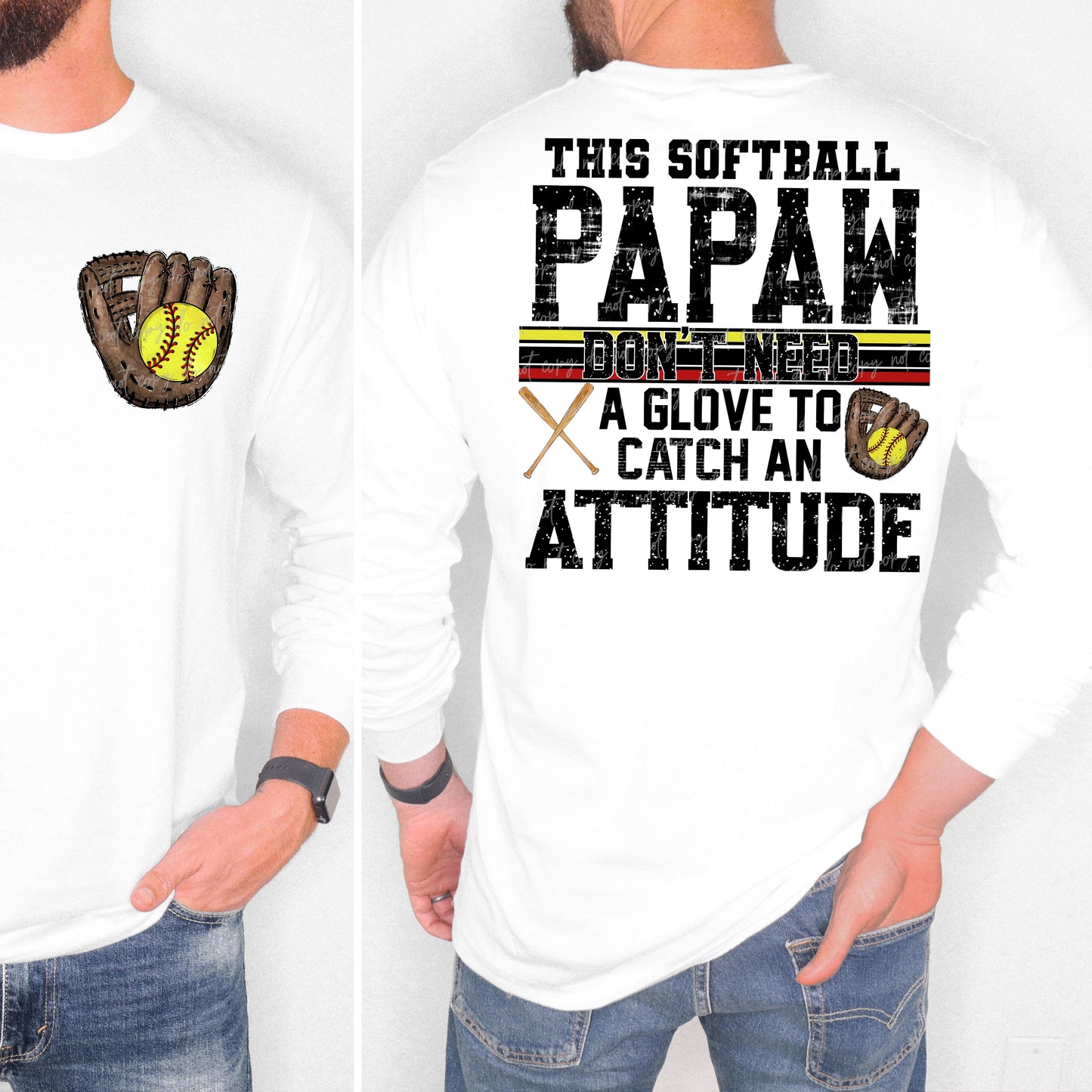 This Softball Papaw don’t need a glove with pocket