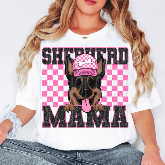 Shepherd Mama Faux Glitter