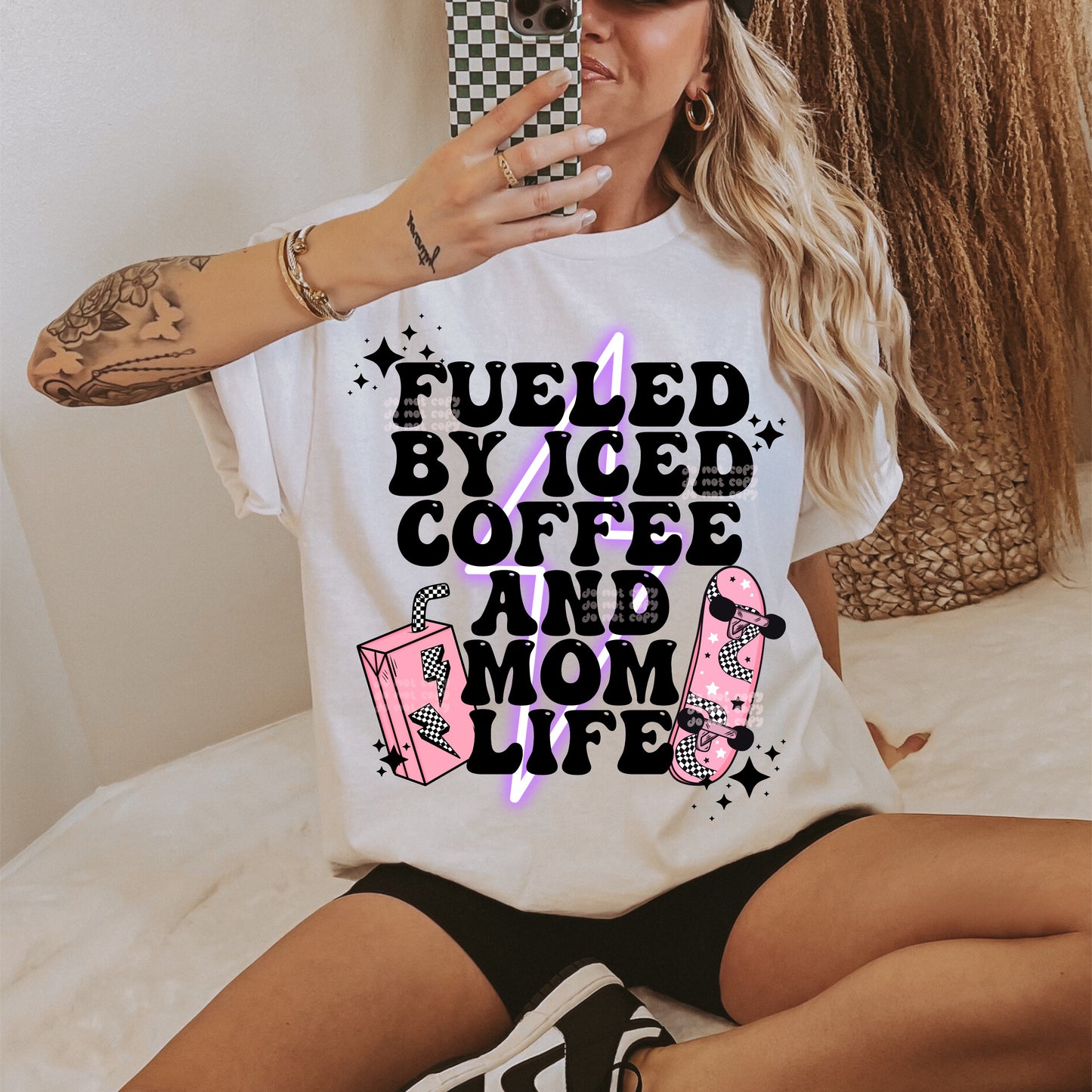 Fueled By Iced Coffee And Mom Life