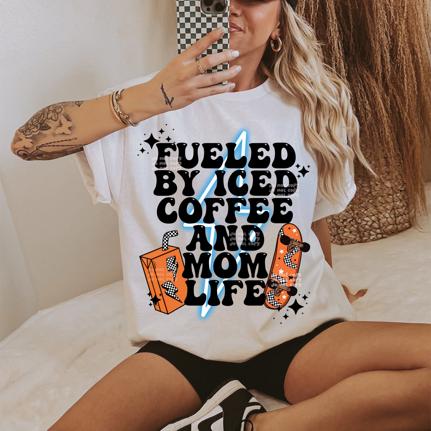 Fueled By Iced Coffee And Mom Life