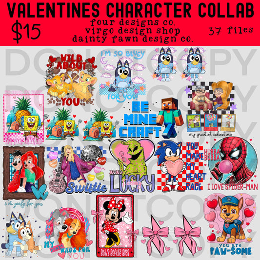 Valentines Character Collab With Danity Fawn and Four Designs Co❤️