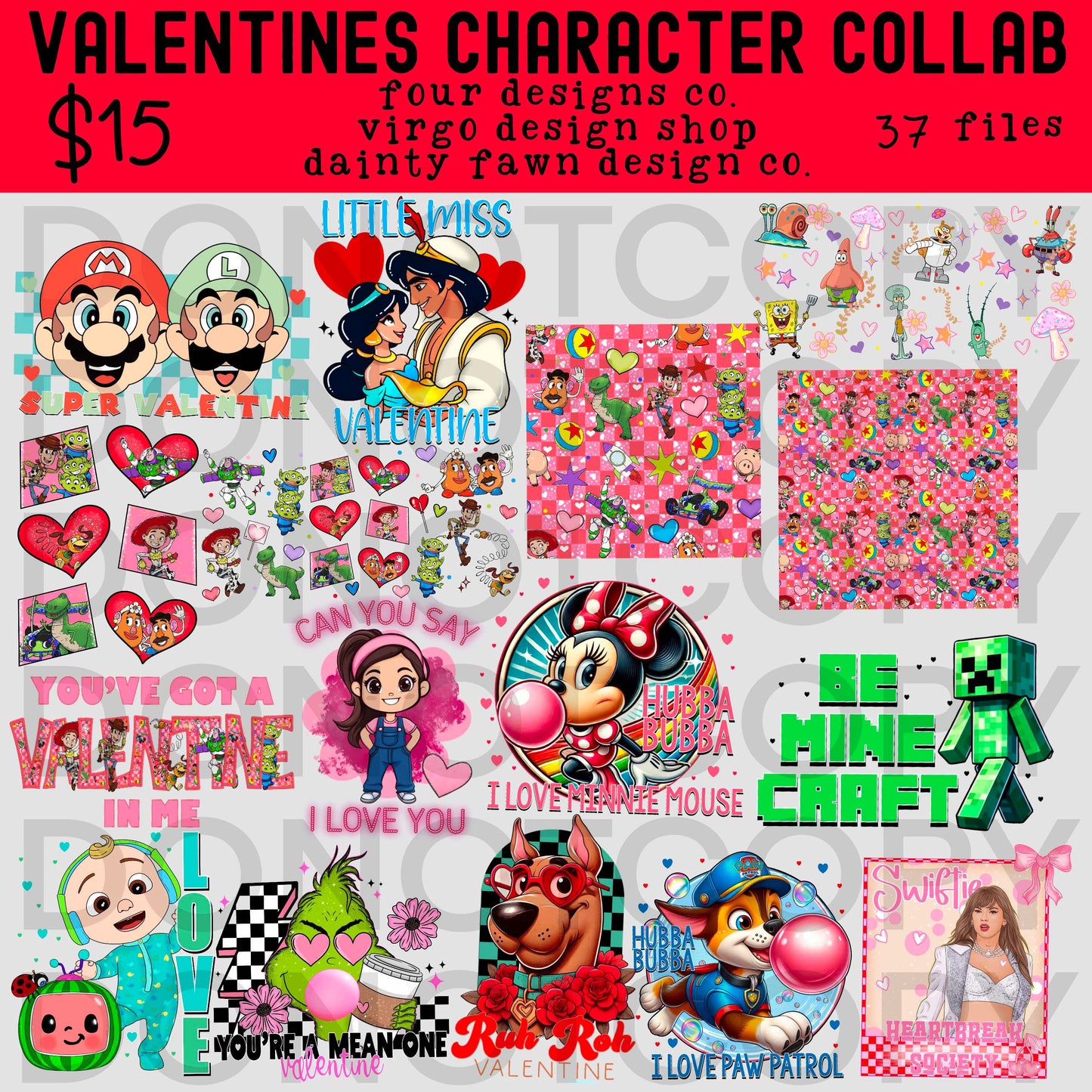 Valentines Character Collab With Danity Fawn and Four Designs Co❤️