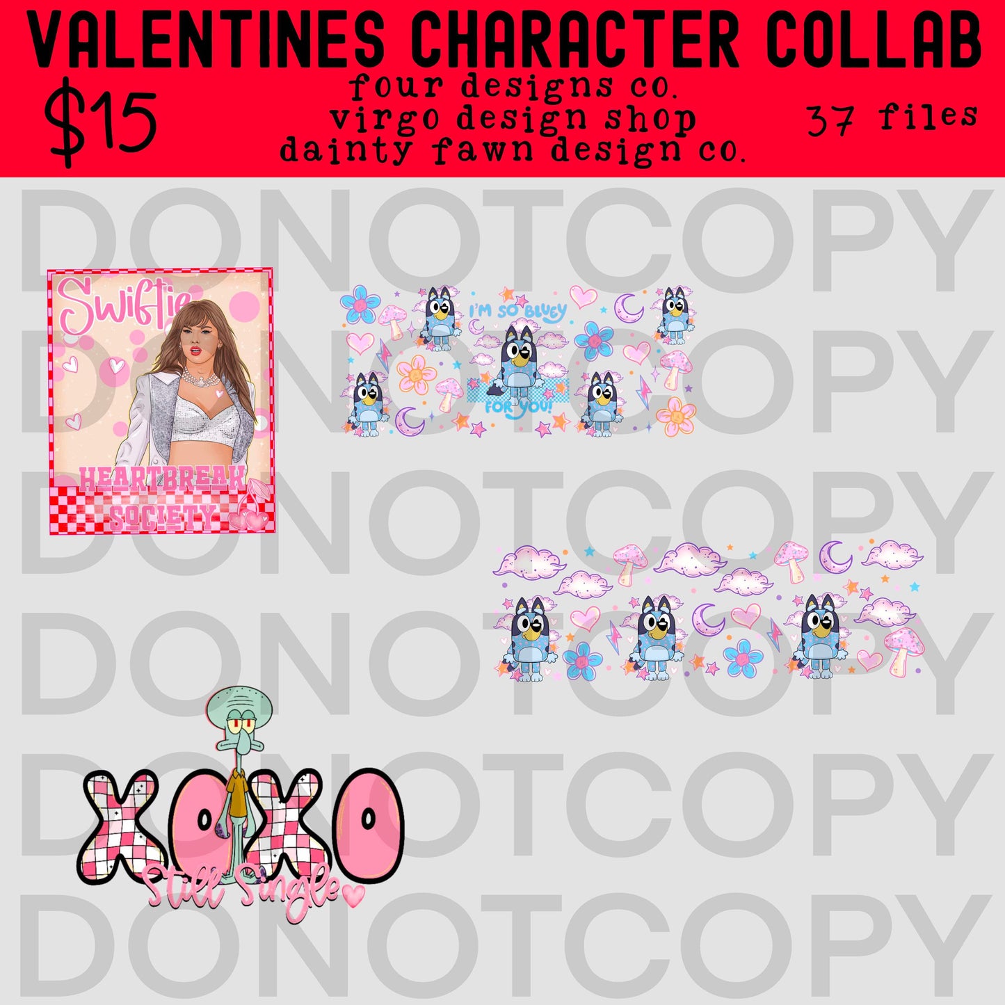 Valentines Character Collab With Danity Fawn and Four Designs Co❤️