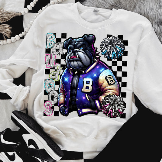 Bulldogs Letterman mascot