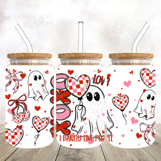 Love? I barely like people 16 Oz Wrap