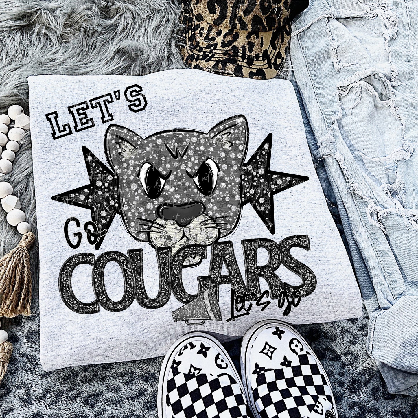 Rhinestone Lace Let’s Go Mascot Bundle