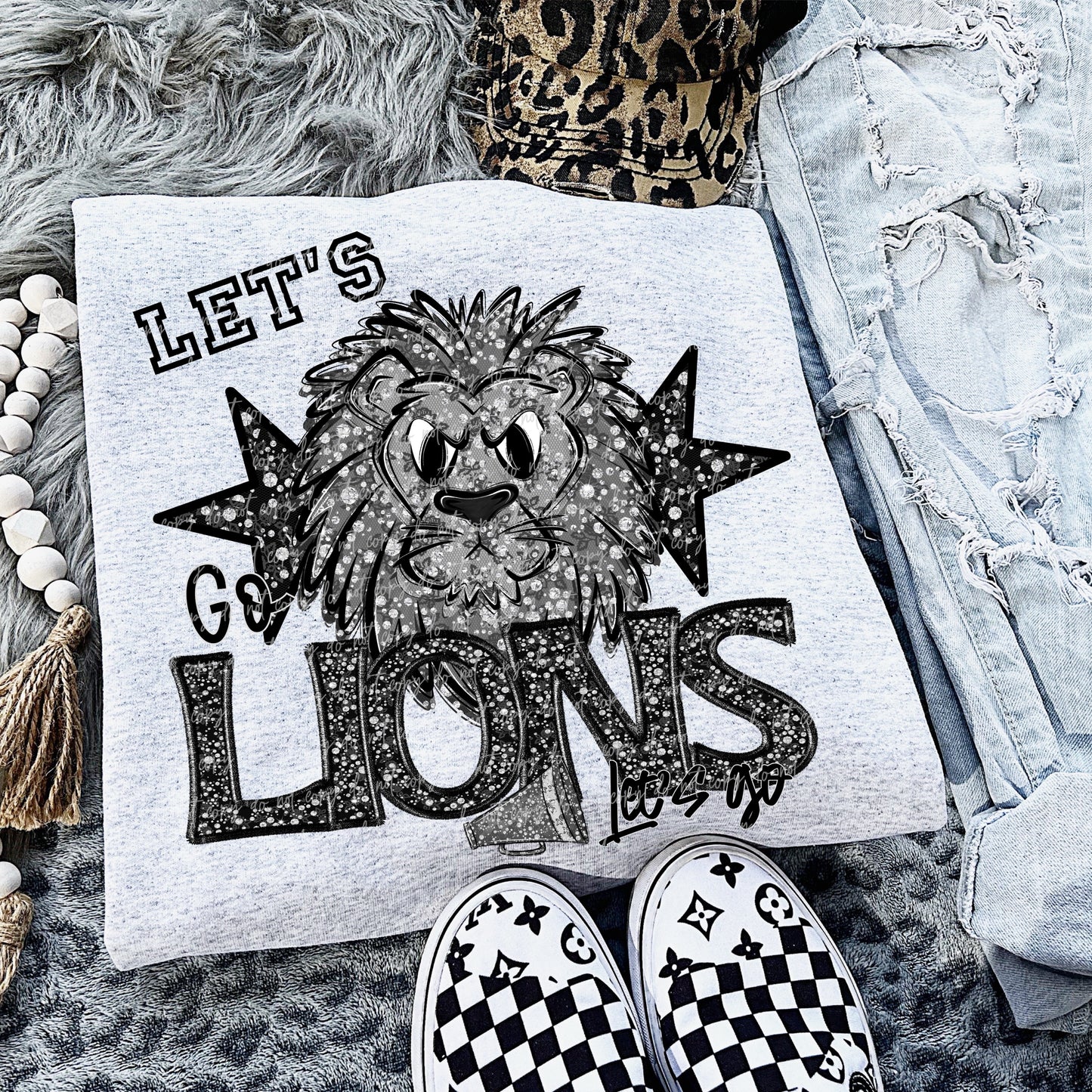 Rhinestone Lace Let’s Go Mascot Bundle