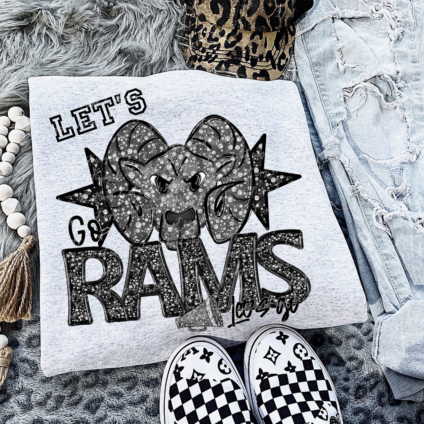 Rhinestone Lace Let’s Go Mascot Bundle