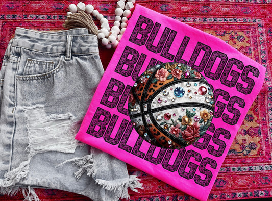 Lace basketball bulldogs mascots