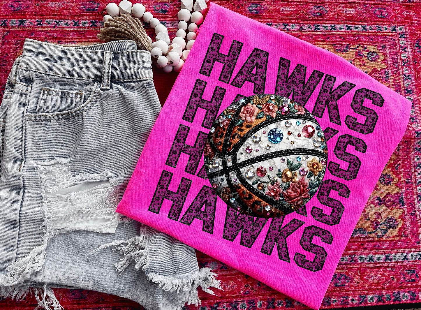 Lace basketball hawks