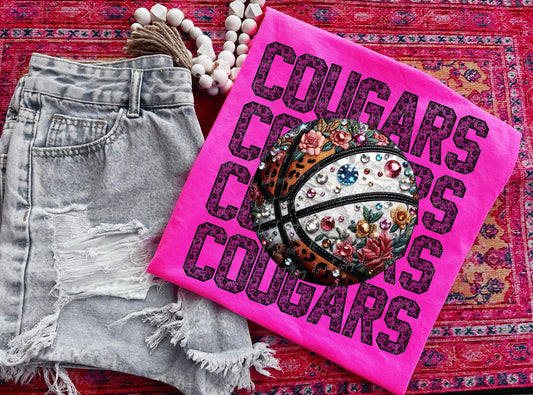 Lace basketball cougars