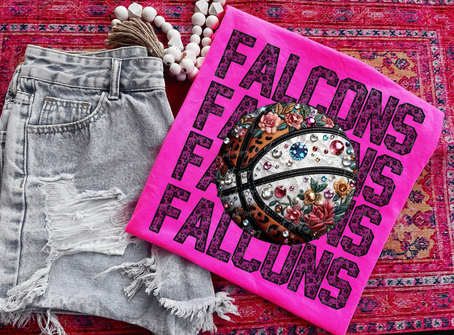 Lace basketball falcons