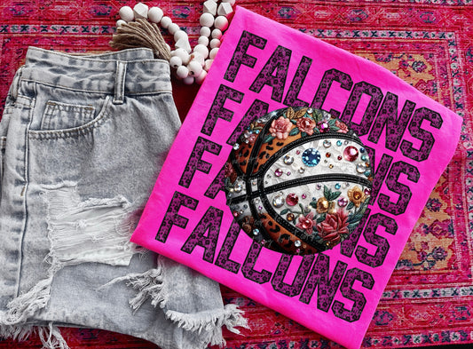 Lace basketball falcons