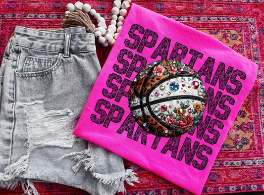 Lace basketball Spartans