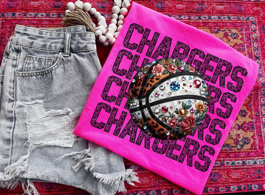 Lace basketball chargers
