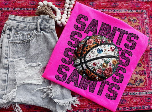 Lace basketball saints
