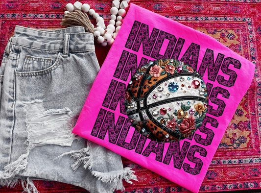 Lace basketball Indians