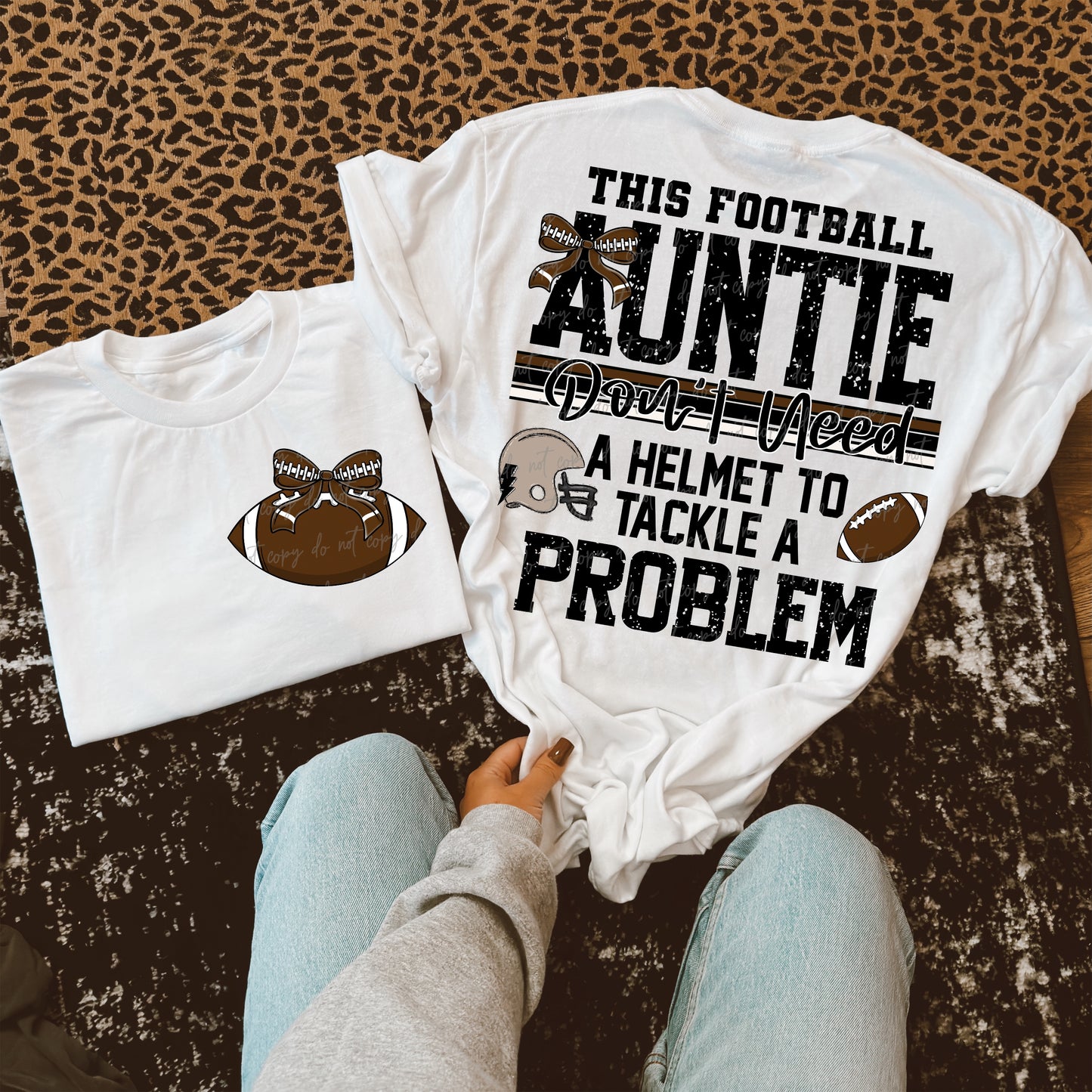 This Football Auntie Don’t Need A Helmet With Pockets