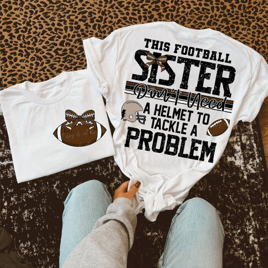 This Football Sister Don’t Need A Helmet With Pockets
