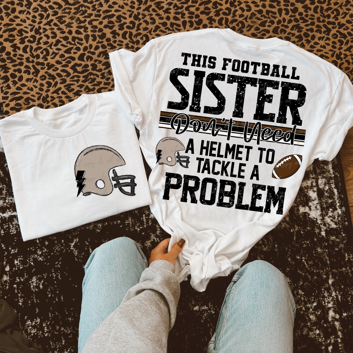 This Football Sister Don’t Need A Helmet With Pockets