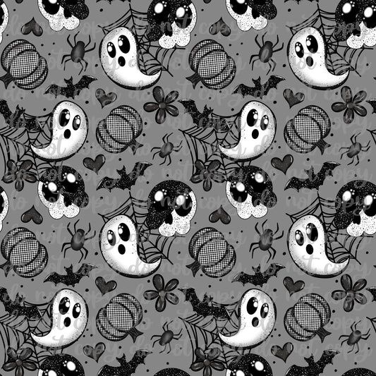 Retro Spooky Seamless