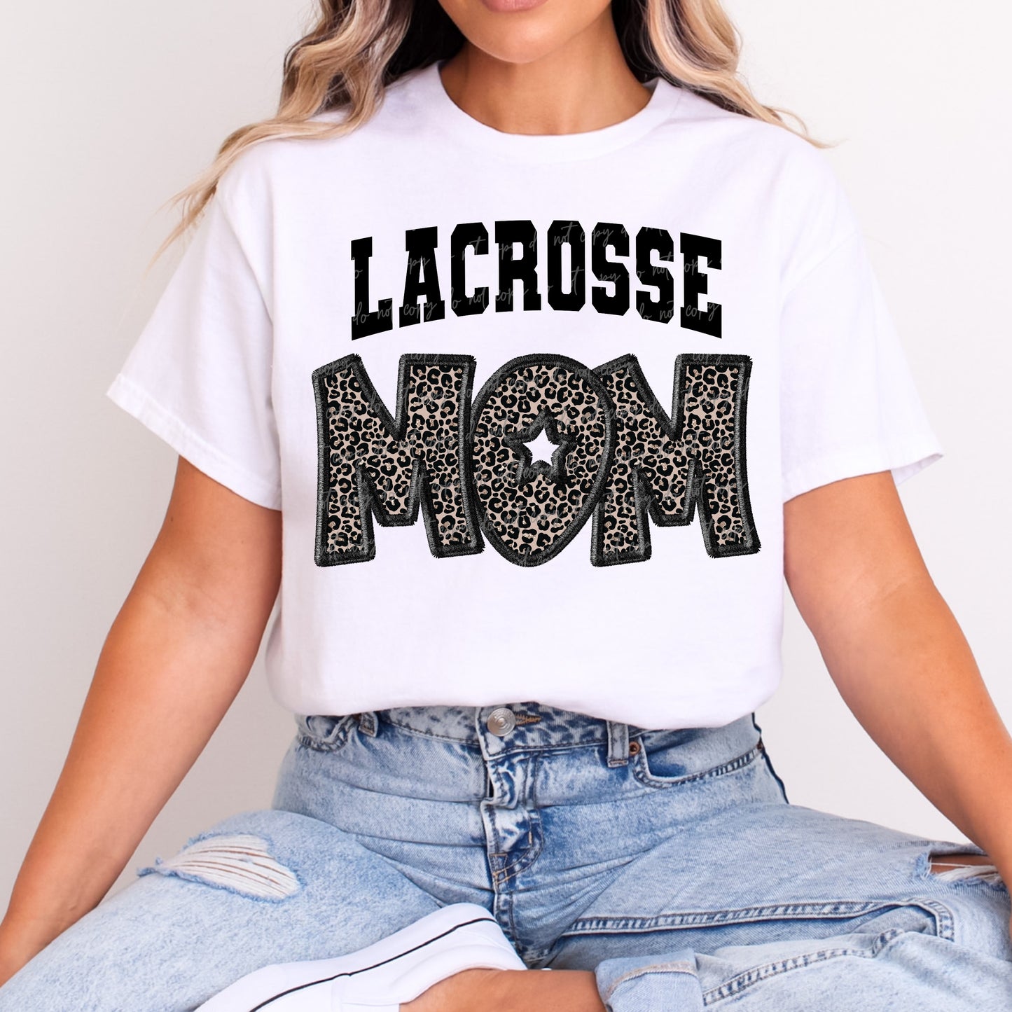 Leopard Lacrosse Mom