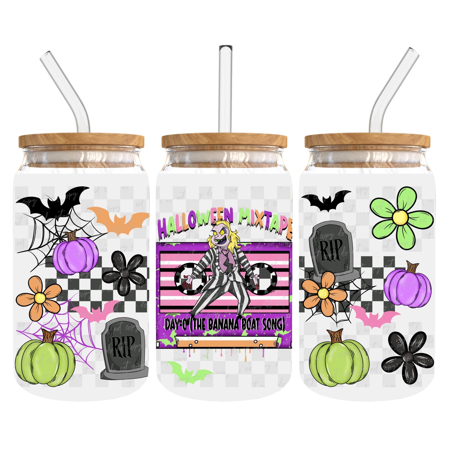 Halloween mixtape BJuice 16 oz